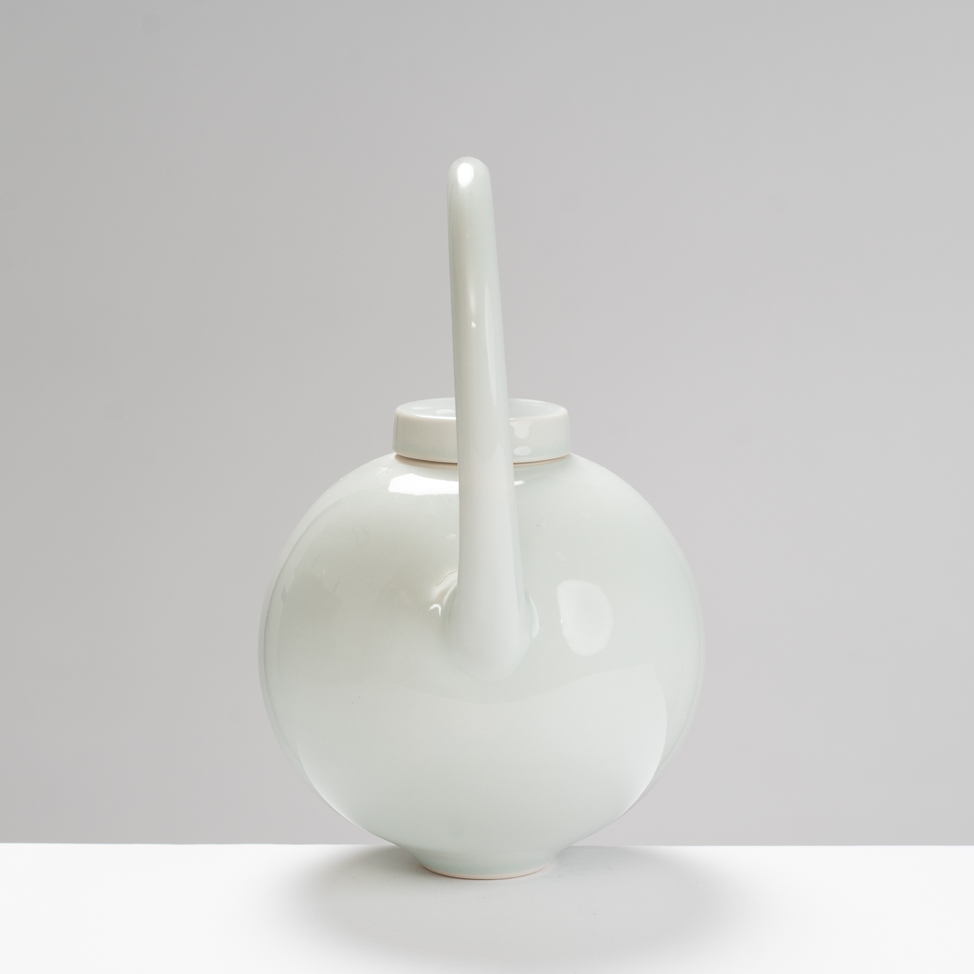 TT525Y173 Round Teapot Clear/blue