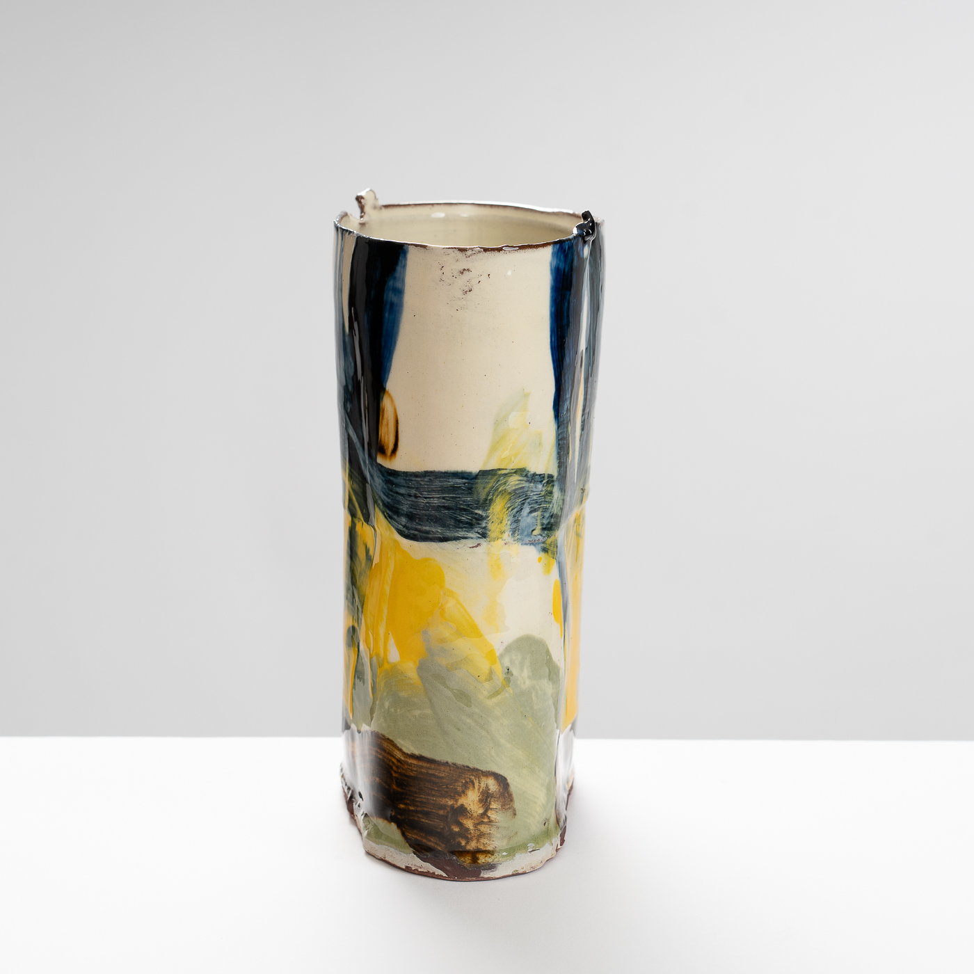 BS355Y293 Large Vessel with Yellow