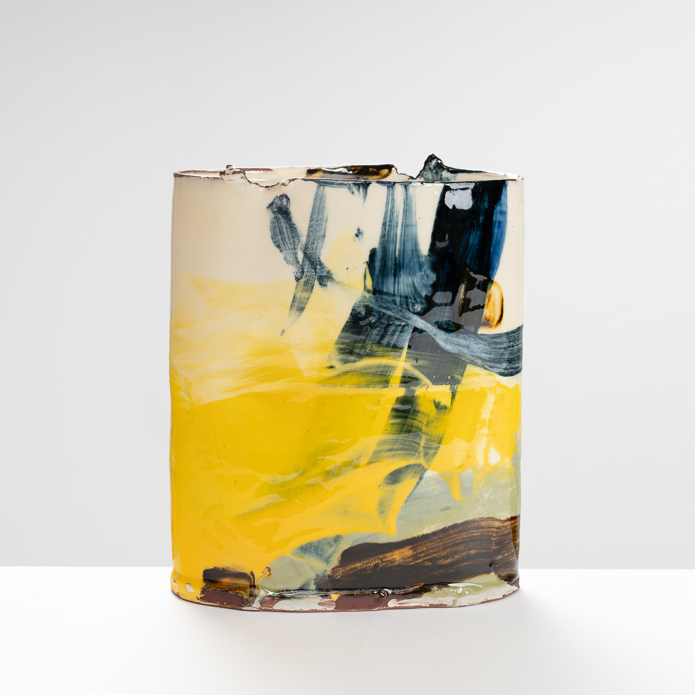 BS355Y293 Large Vessel with Yellow