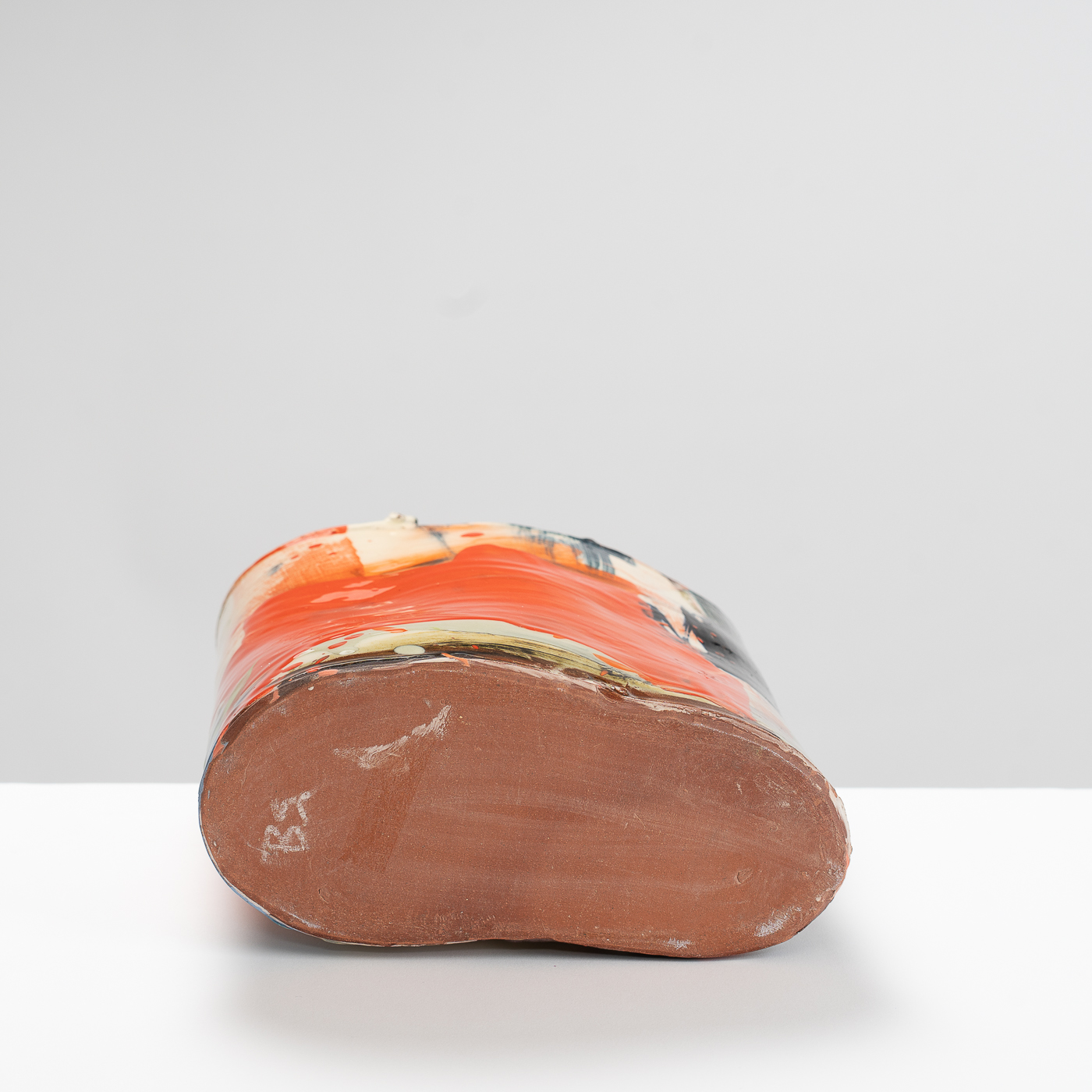 BS355Y294 Medium Vessel with Red