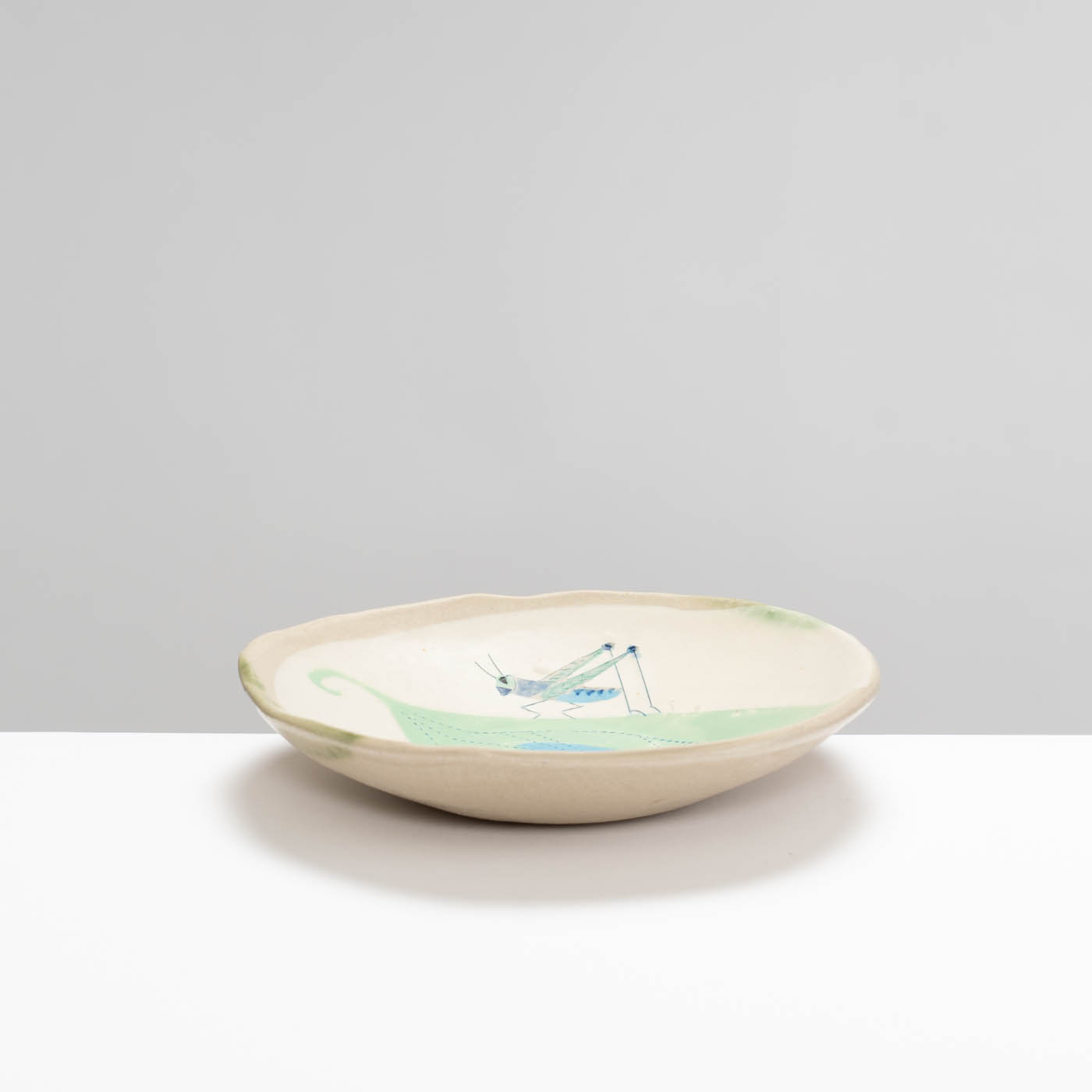 JFK394Y377 Small Grasshopper Plate