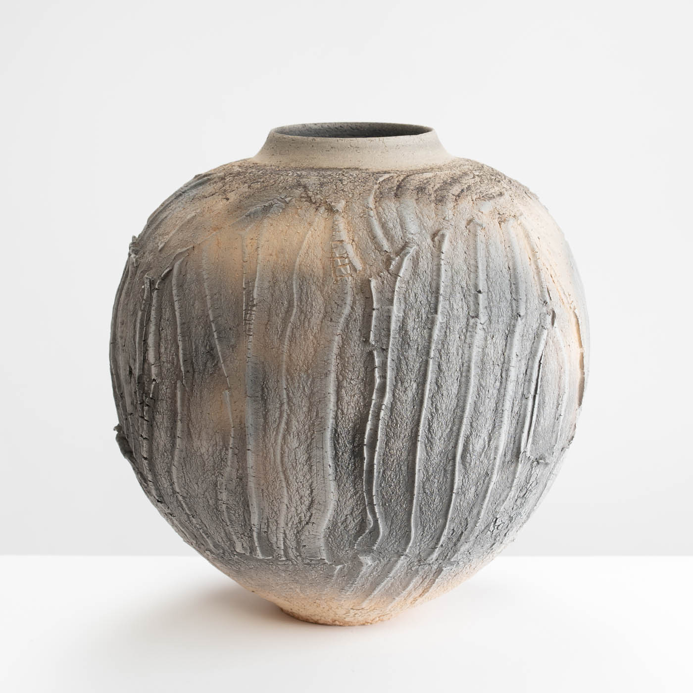 PS458Y163 Earth Jar 20 - Riven Contours