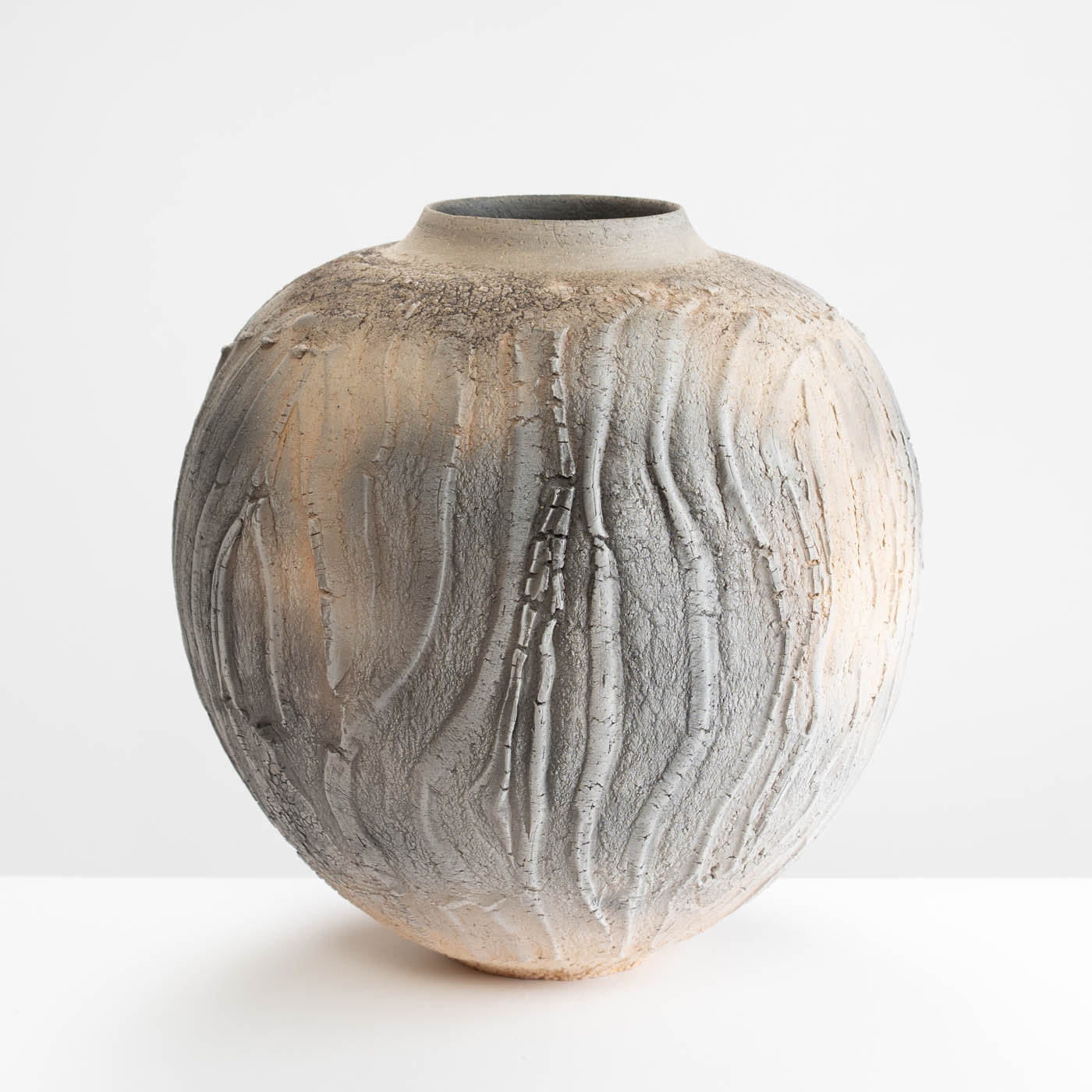 PS458Y163 Earth Jar 20 - Riven Contours