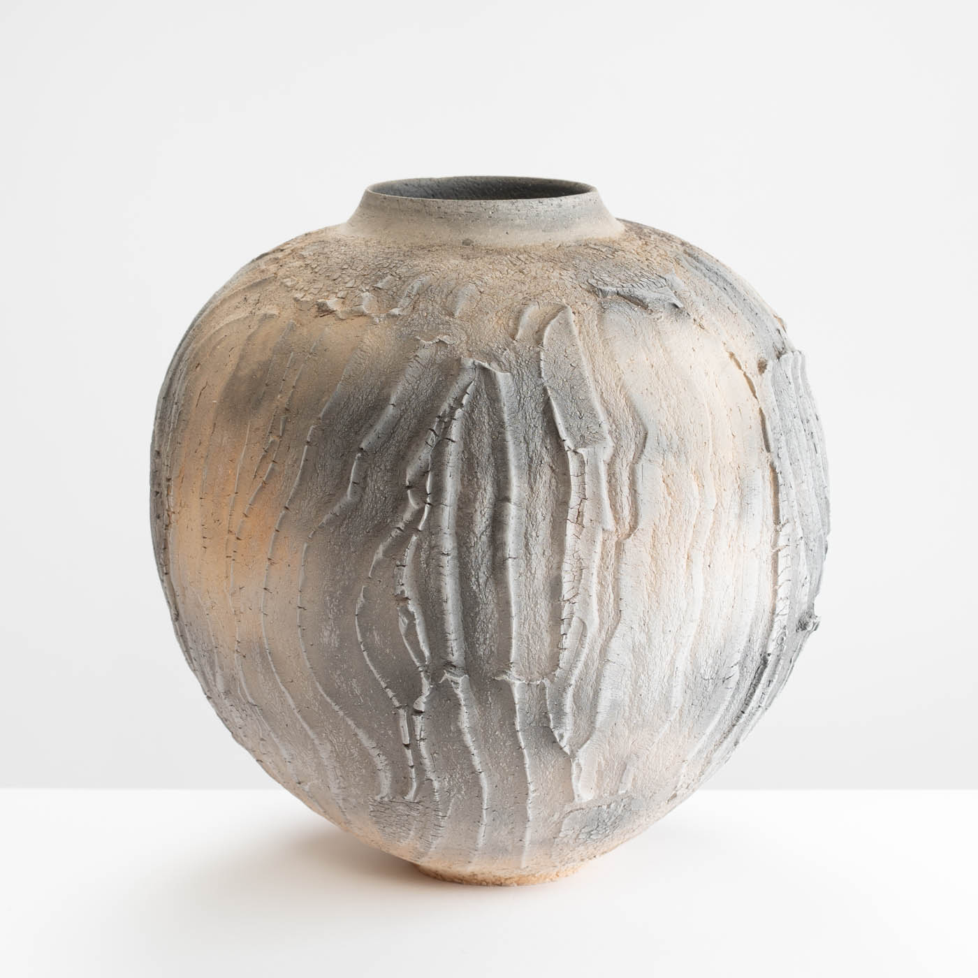 PS458Y163 Earth Jar 20 - Riven Contours