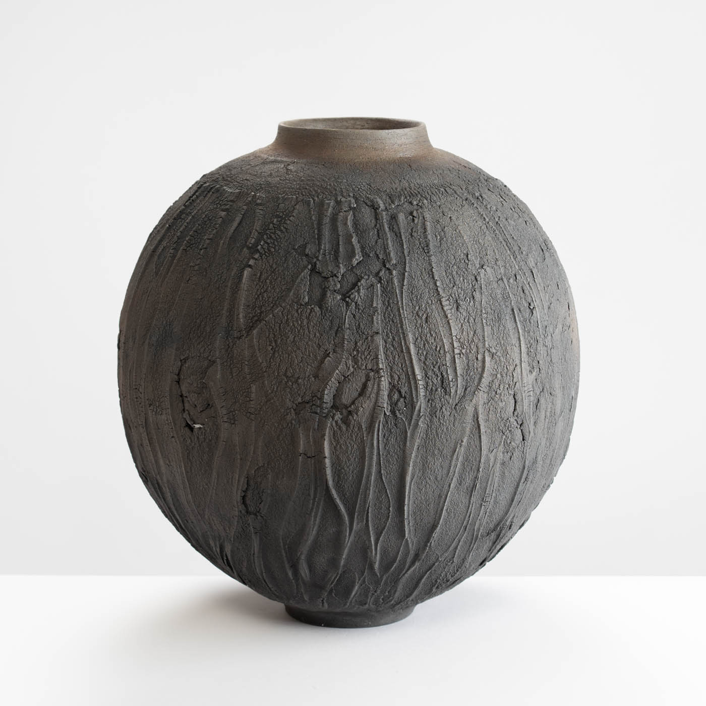 PS458Y164 Earth Jar 21 - Riven Contours