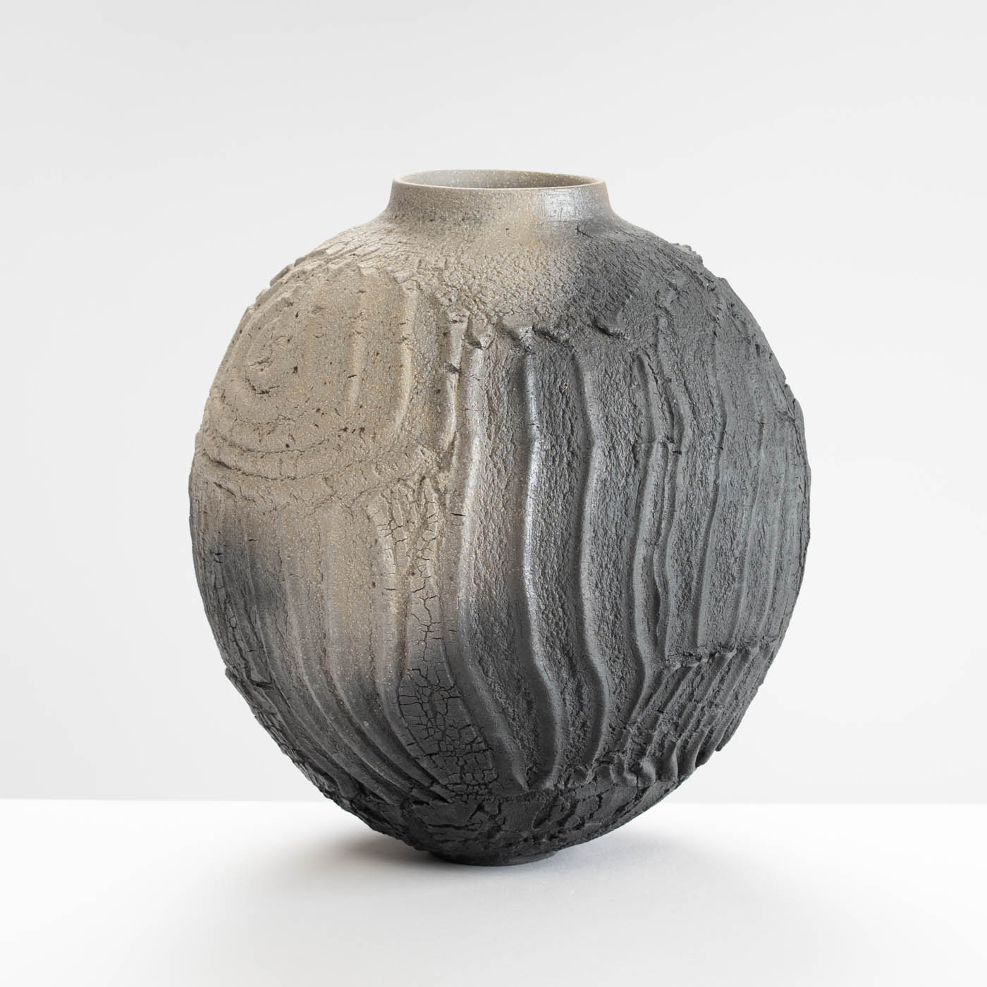 PS458Y165 Erosion Jar - Riven Contours