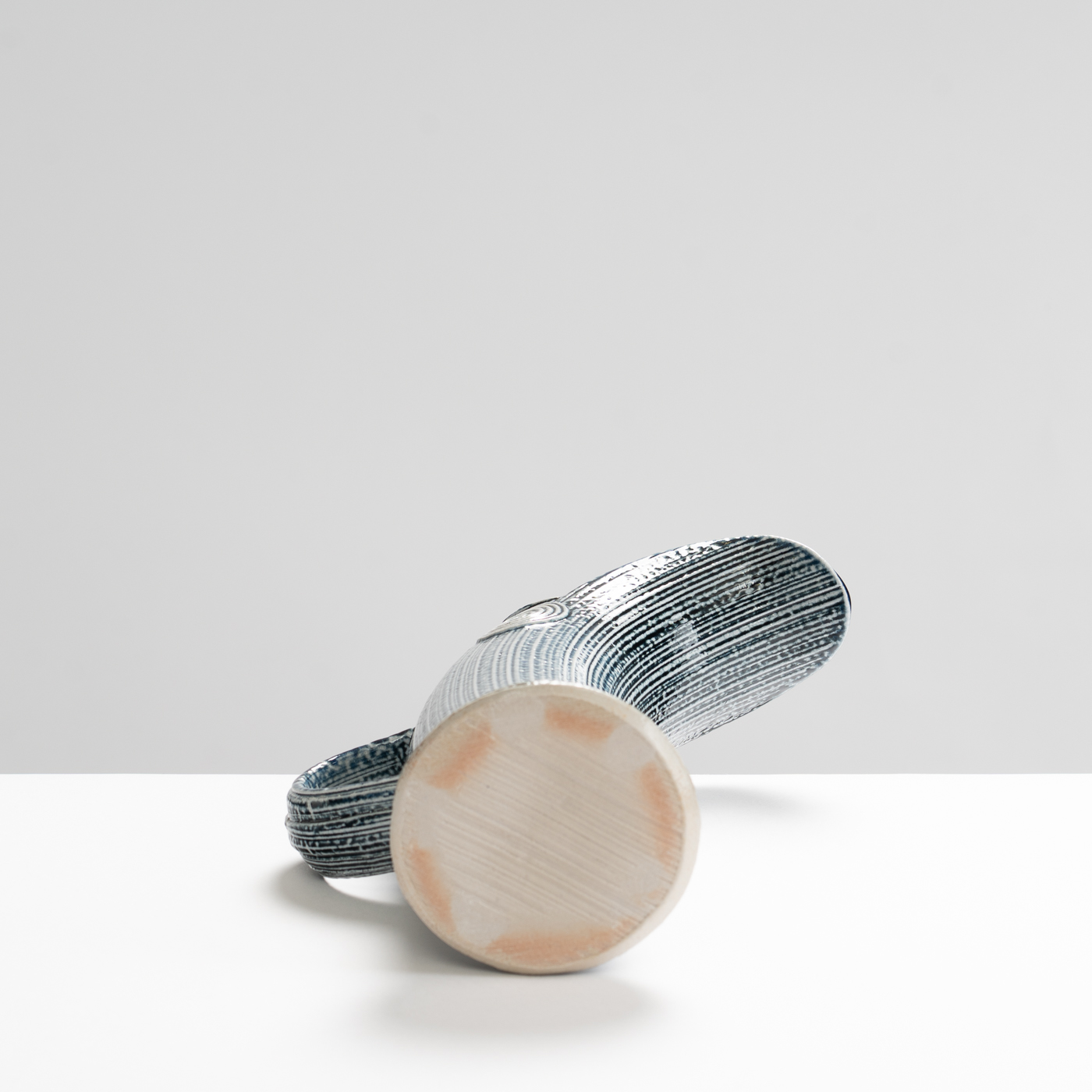 WK30Y619 salt glazed extruded jug