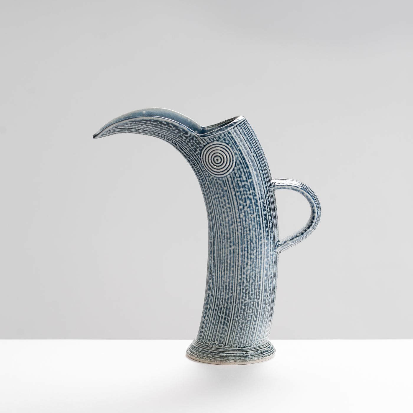 WK30Y620 salt glazed extruded jug