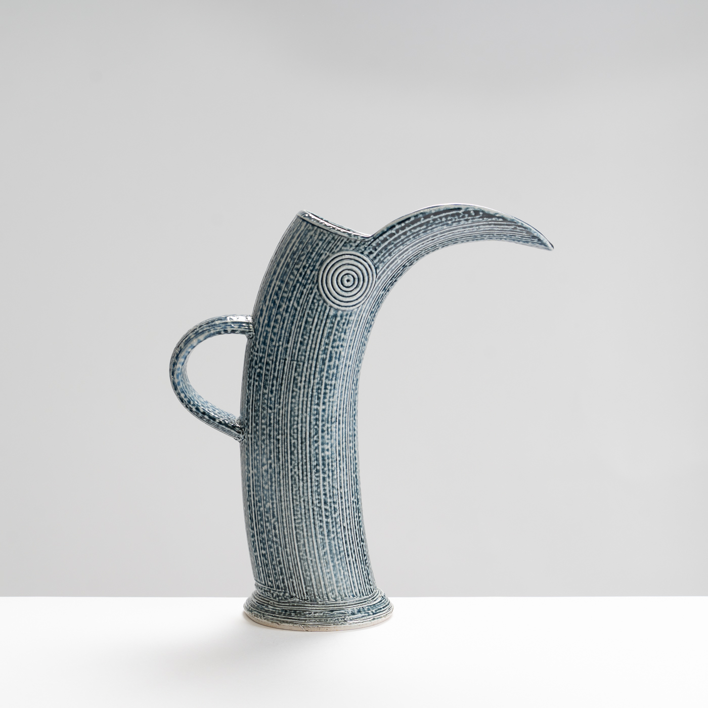 WK30Y620 salt glazed extruded jug