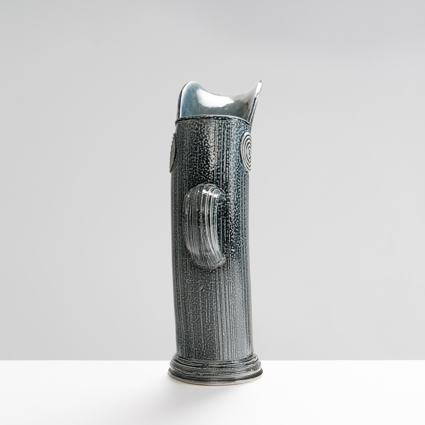 WK30Y623 salt glazed extruded jug