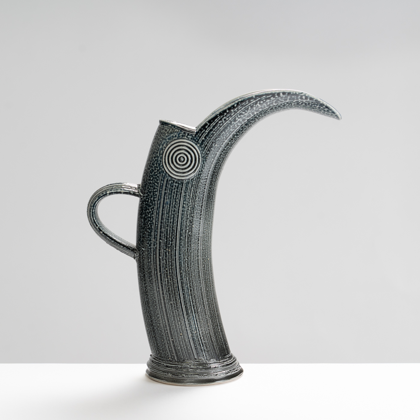 WK30Y623 salt glazed extruded jug
