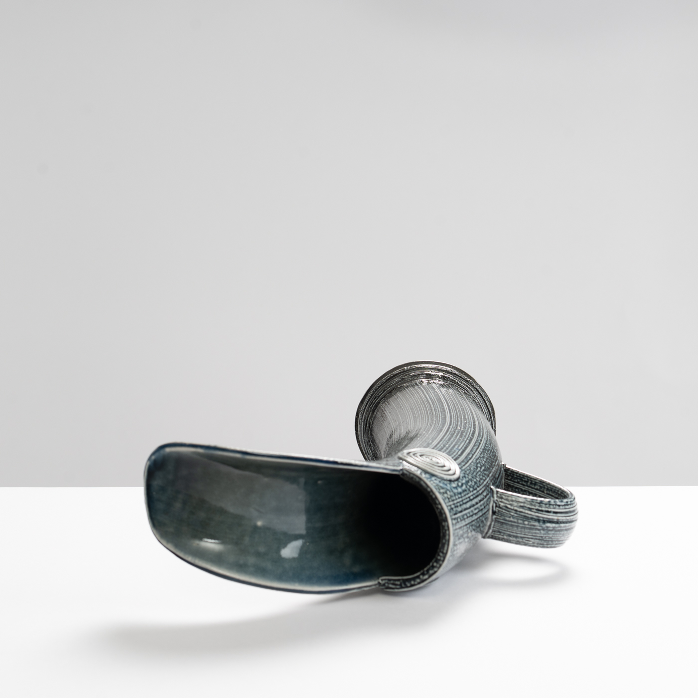 WK30Y623 salt glazed extruded jug