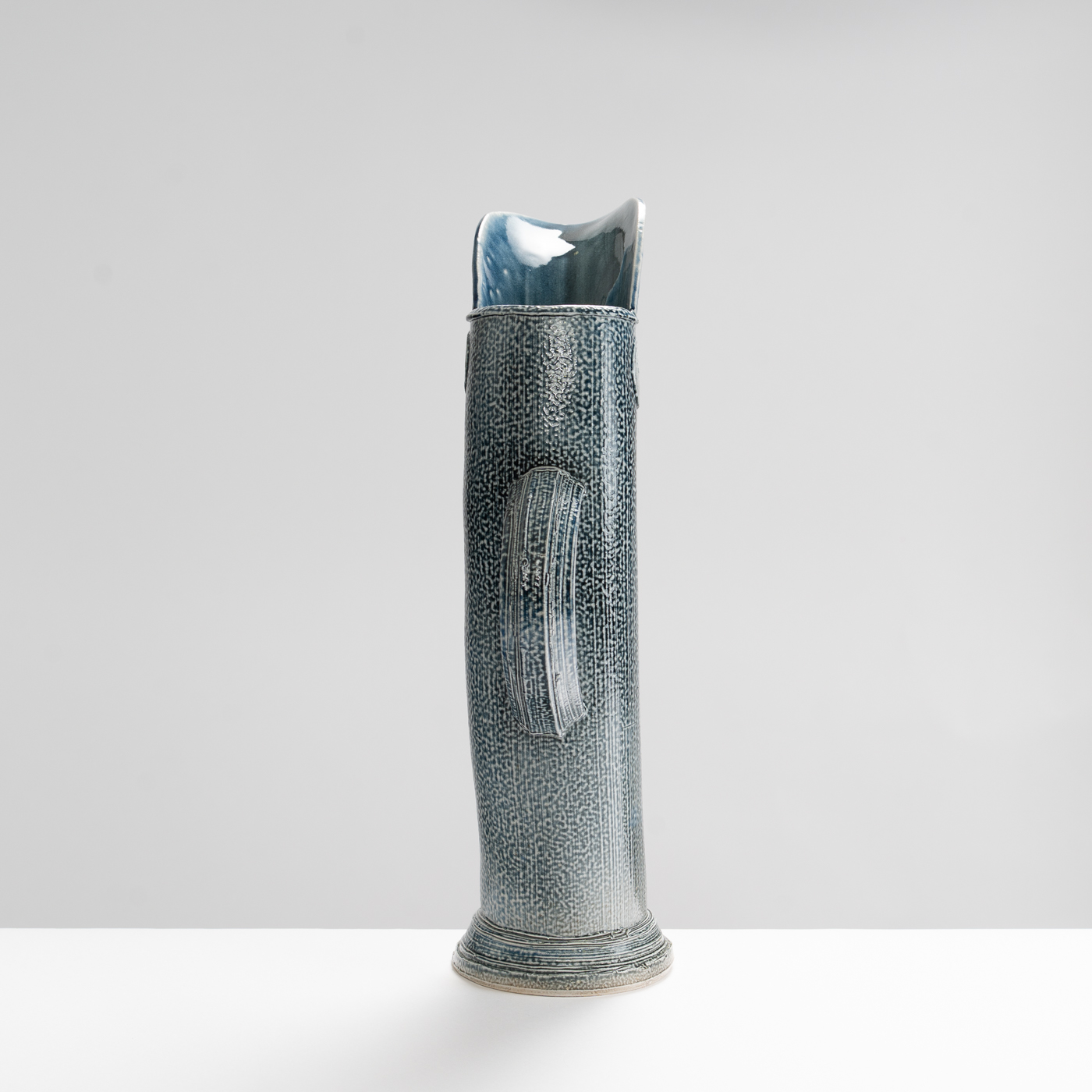 WK30Y629 salt glazed extruded jug