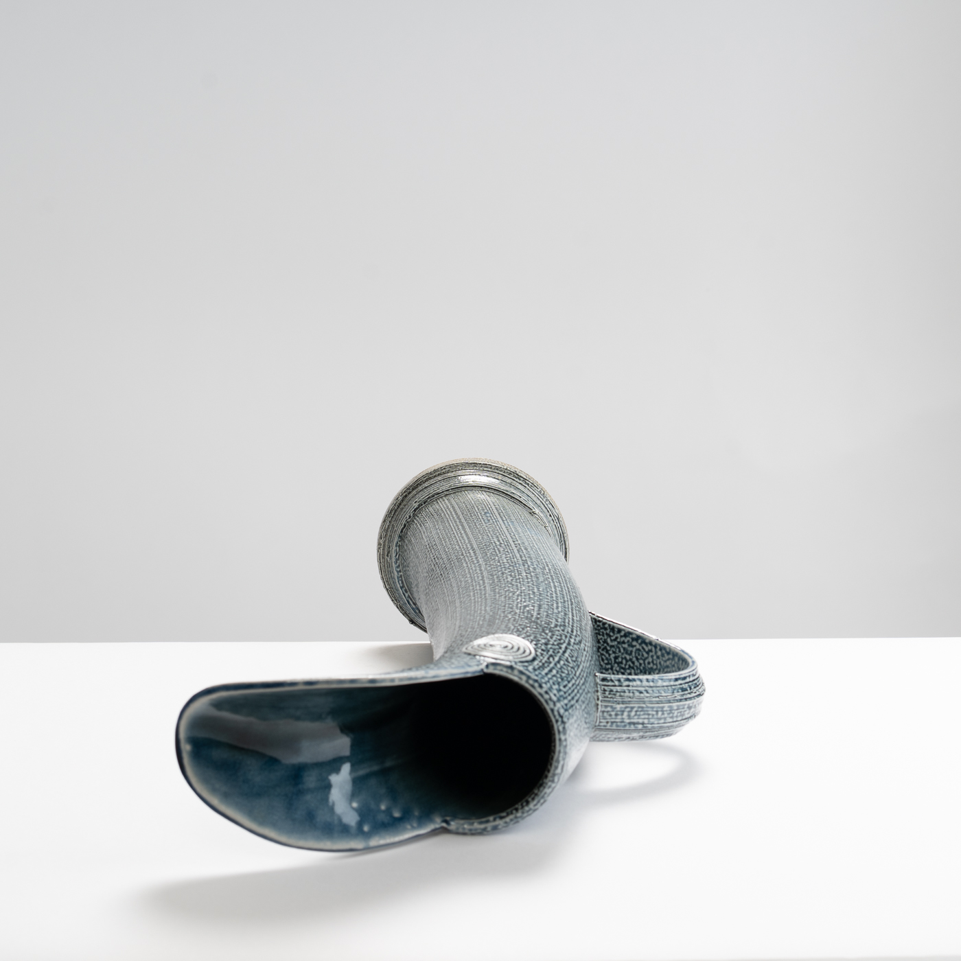 WK30Y629 salt glazed extruded jug