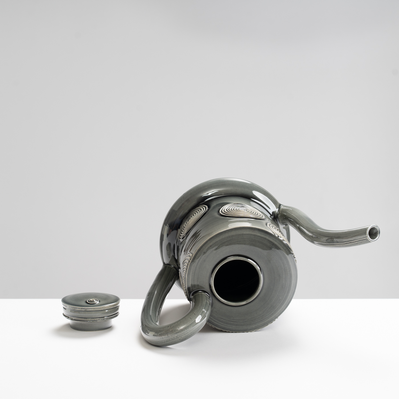 WK30Y630 teapot ink wash