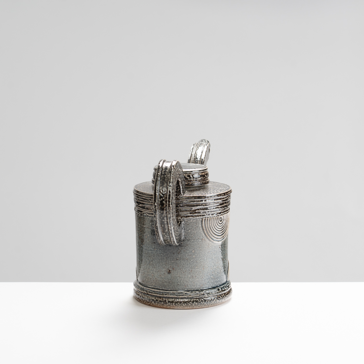 WK30Y644 salt glazed teapot