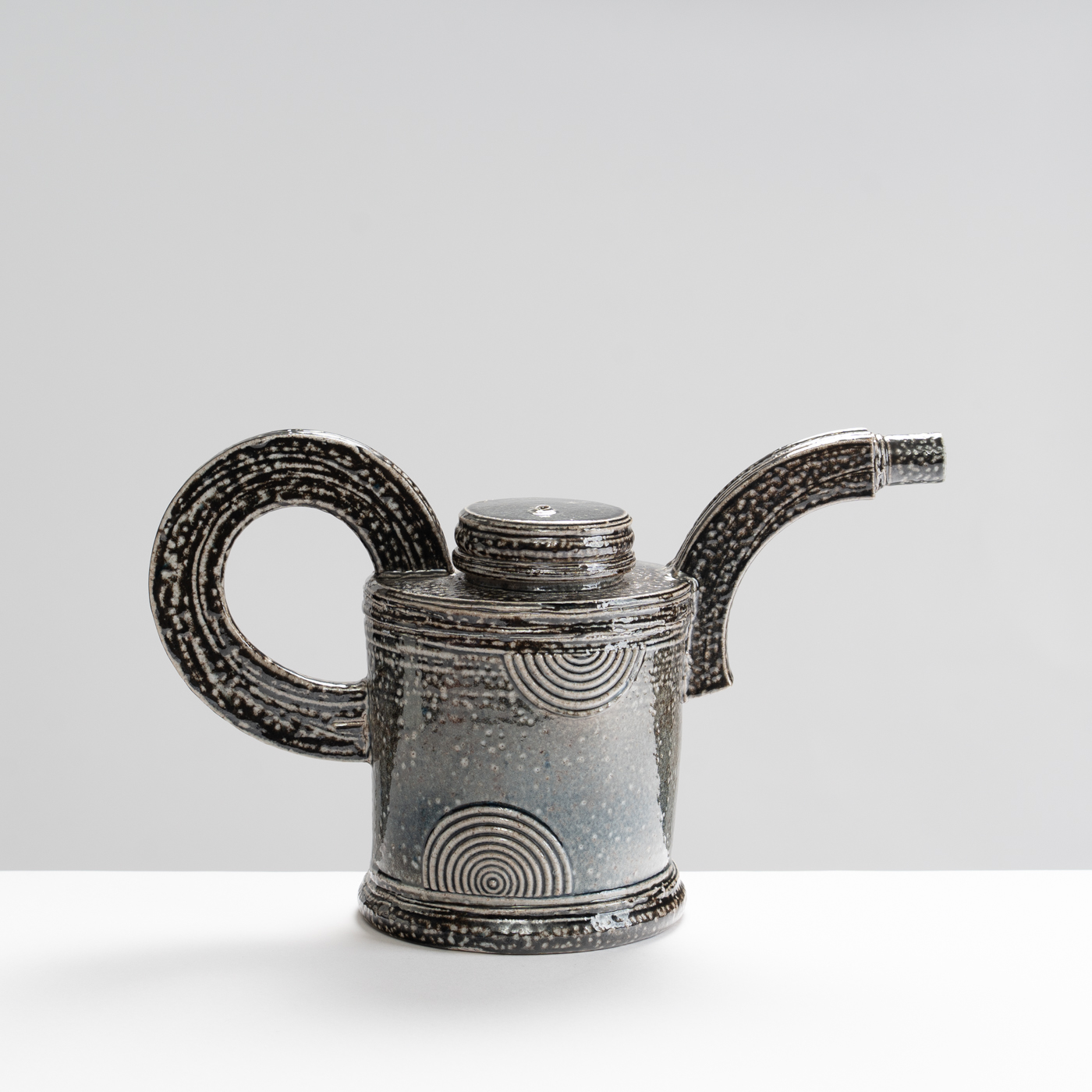 WK30Y645 salt glazed teapot