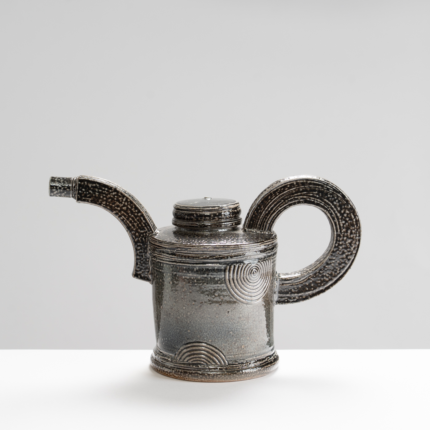 WK30Y645 salt glazed teapot