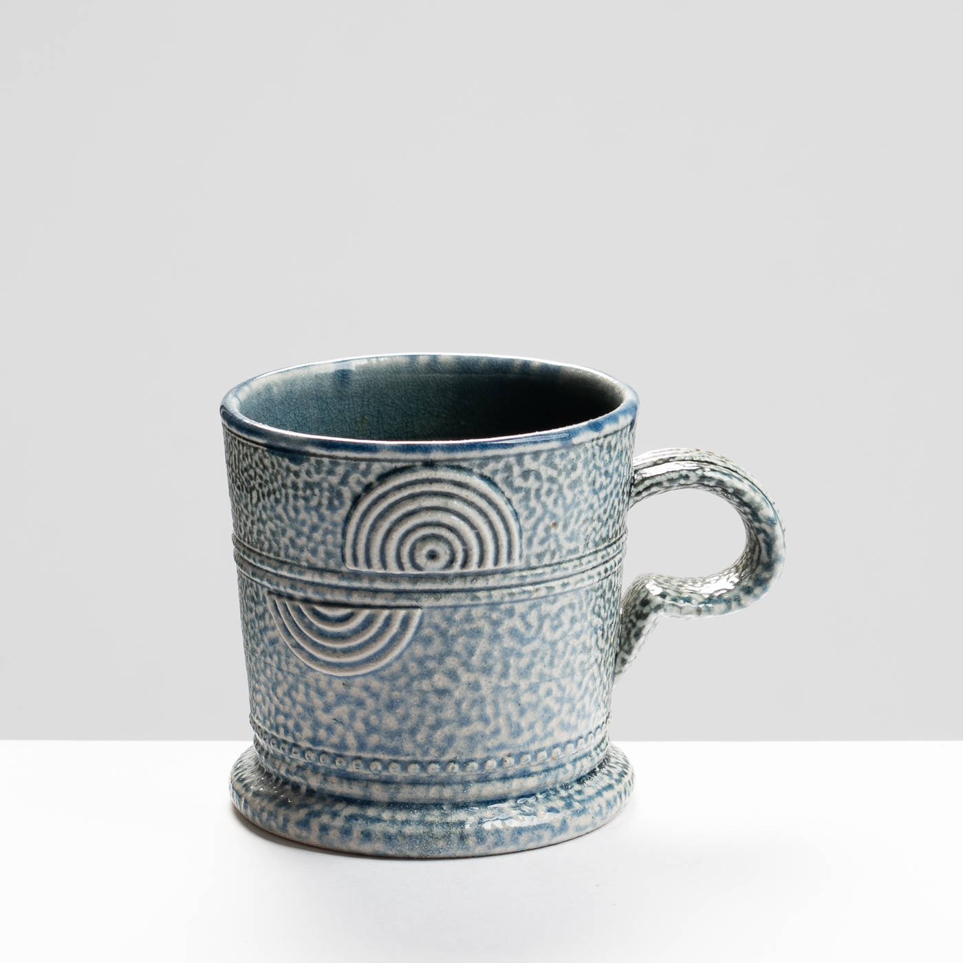 WK30Y683 salt glazed mug