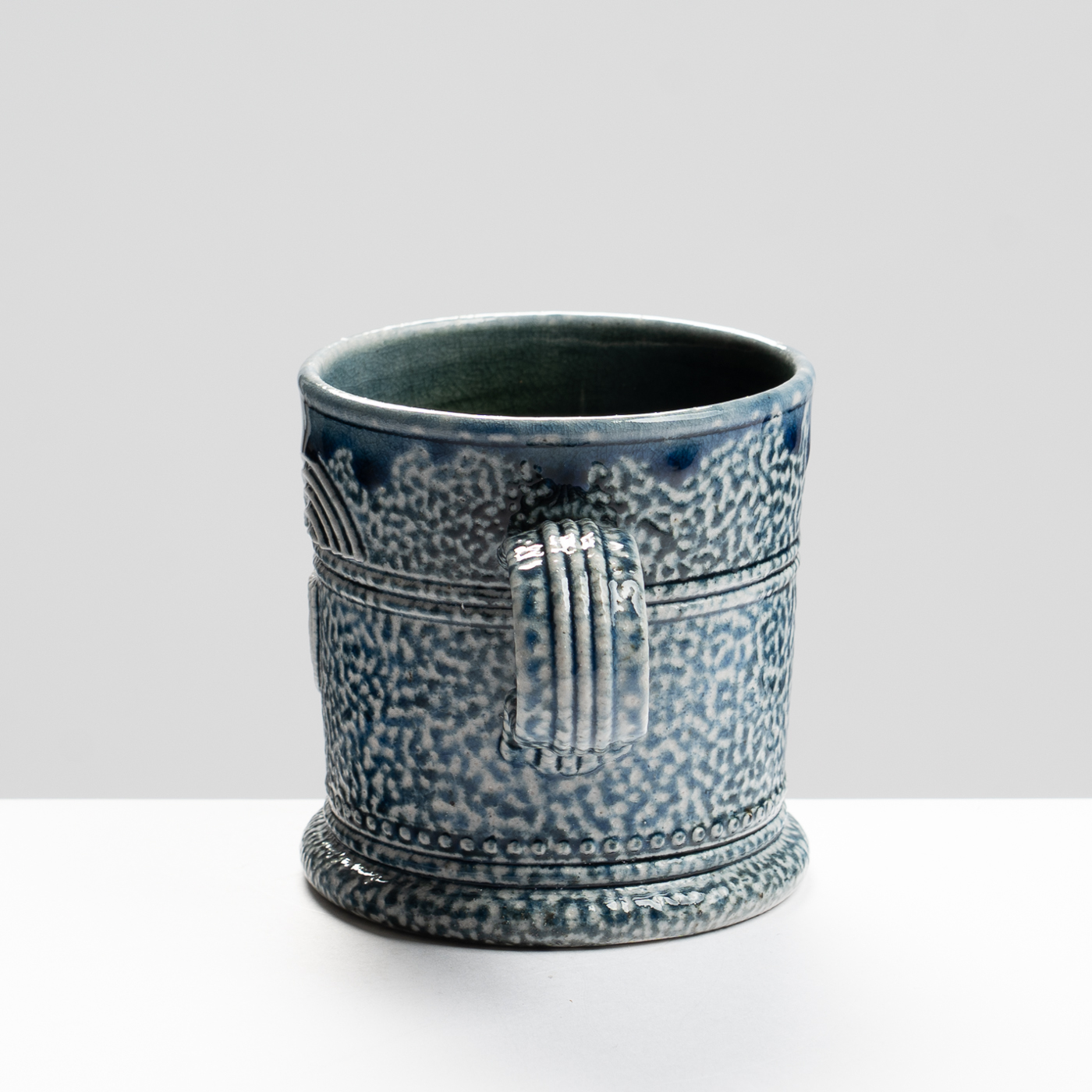 WK30Y691 salt glazed mug