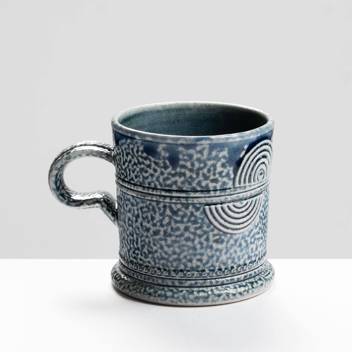 WK30Y691 salt glazed mug