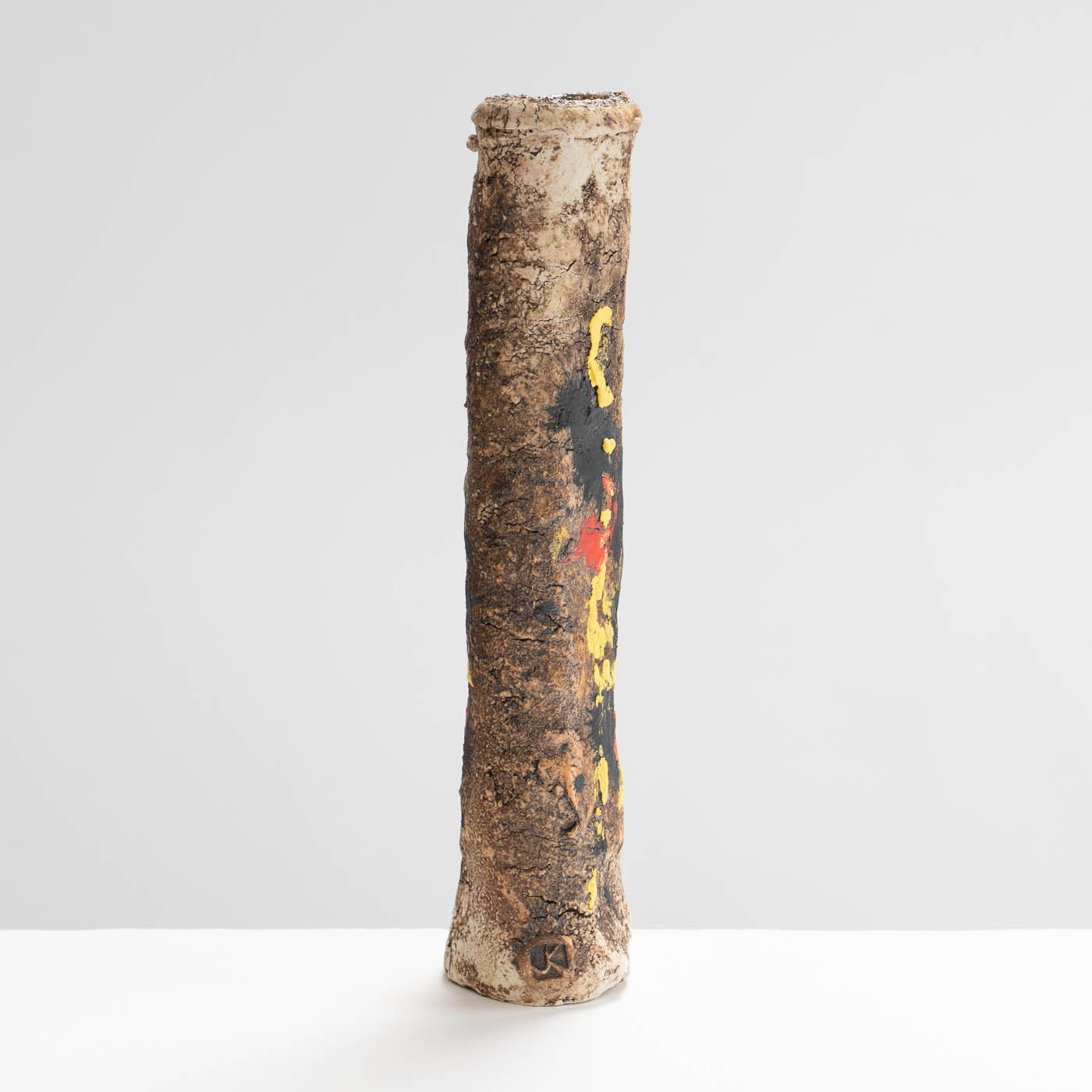 JK375Y279 Tall Flattened Vase Colour