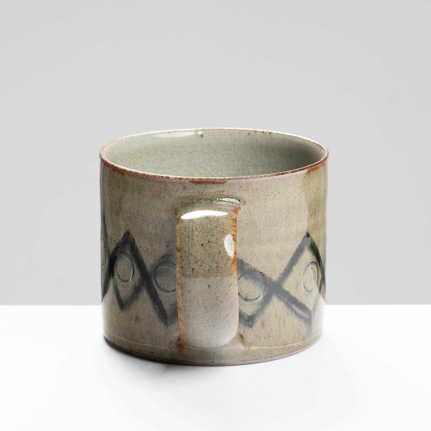 JTW322Y842 Lg Breakfast Mug Decorated