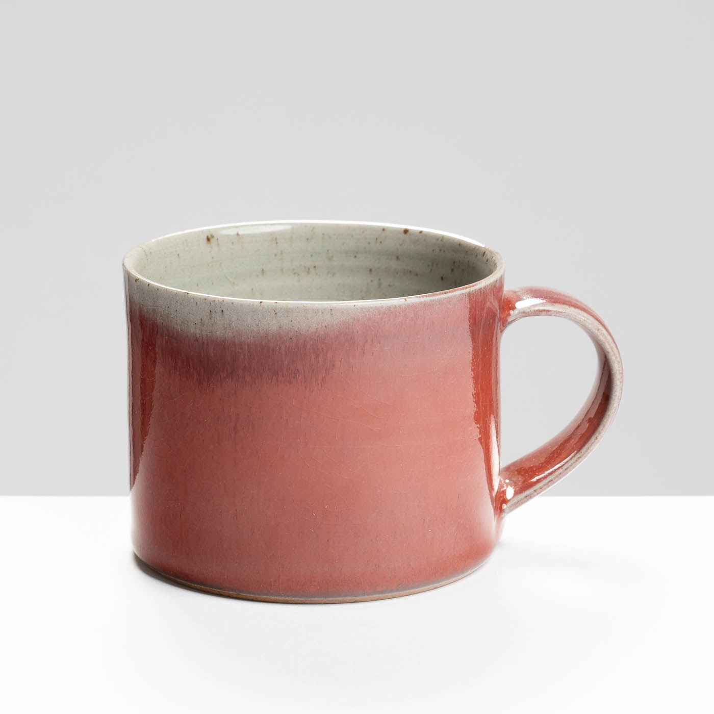 JTW322Y844 Lg Breakfast Mug Copper Red
