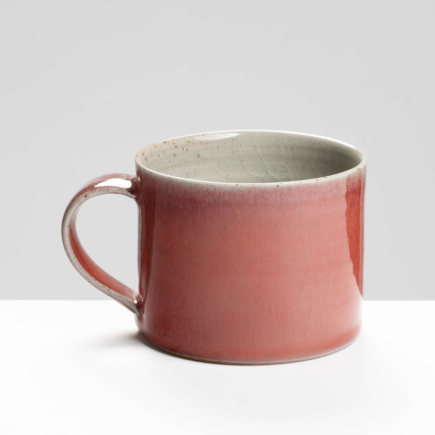 JTW322Y844 Lg Breakfast Mug Copper Red