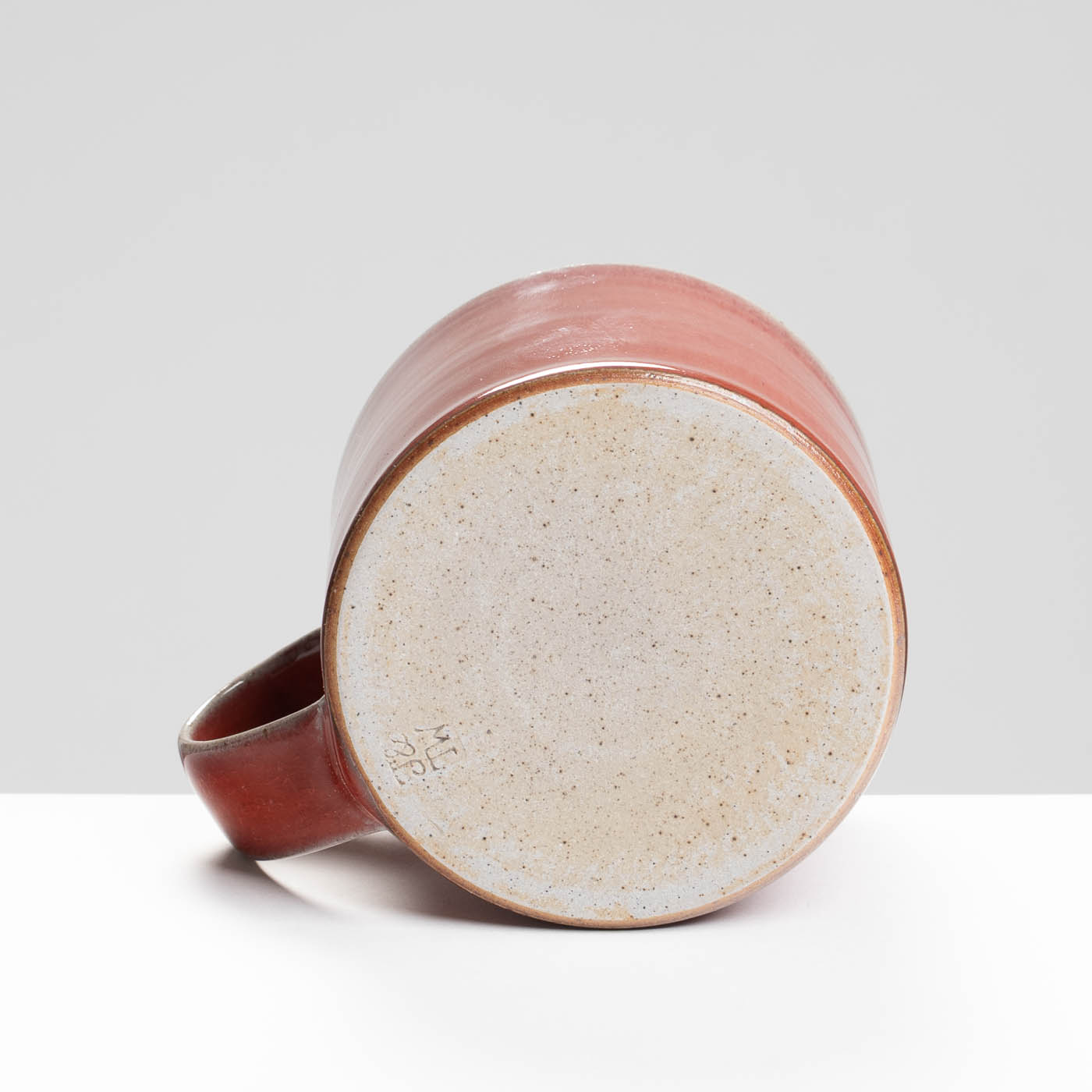 JTW322Y844 Lg Breakfast Mug Copper Red