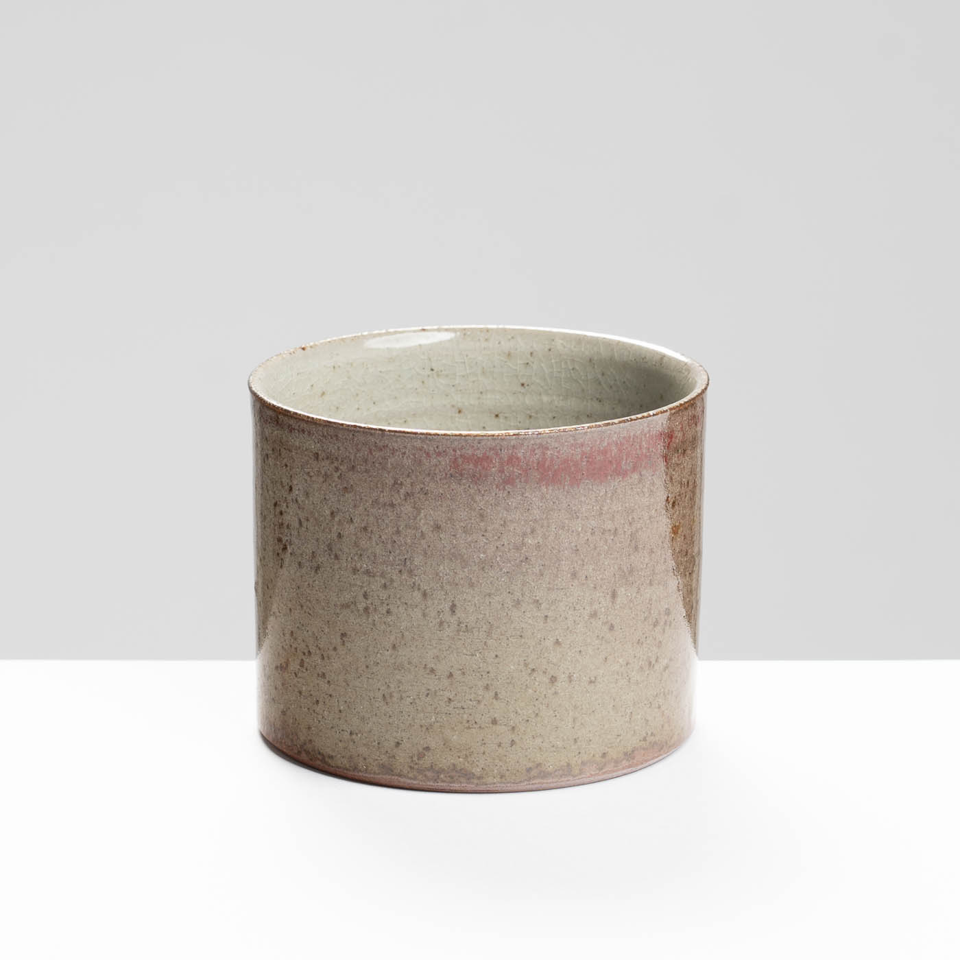 JTW322Y855 Breakfast Mug Plain Red/Grey